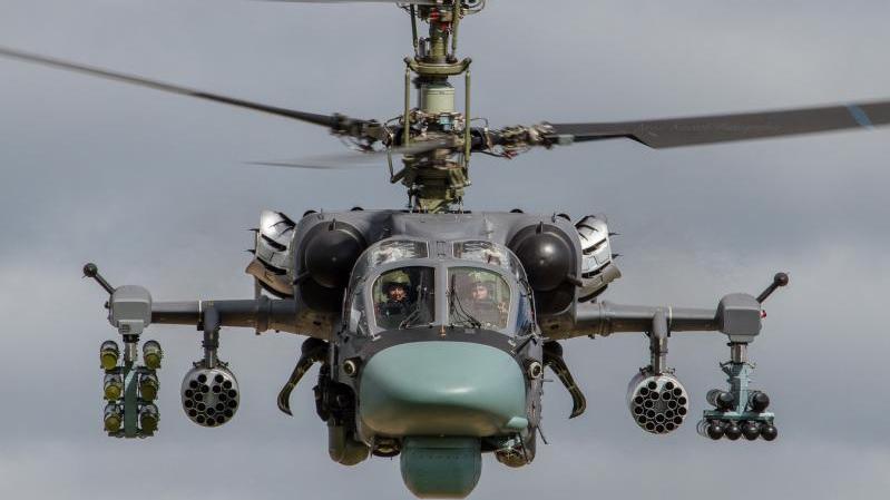 الطوافة الهجومية Alligator  Ka-52. الصورة:  Russian Helicopters