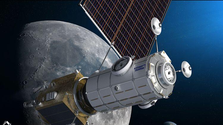 Artist view HALO Copyright NorthropGrumman