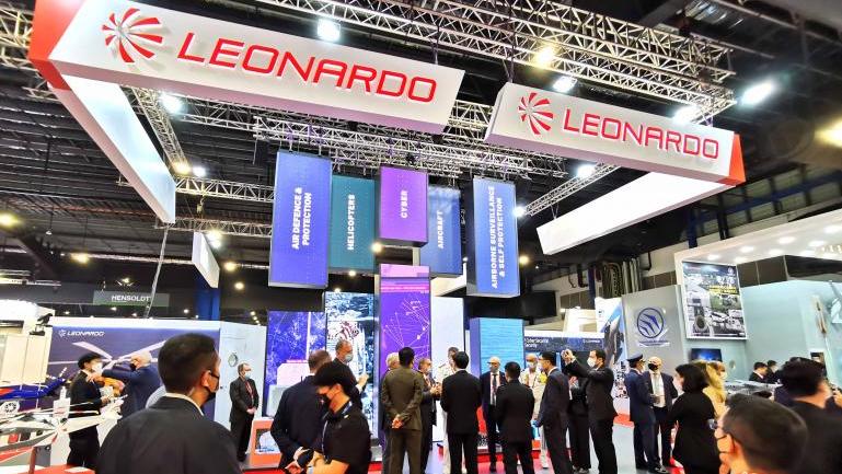 Leonardo SIngapore Airshow 2022