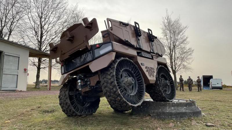 الروبوط التكتيكي المتعدد الأغراض ULTRO – 600. الصورة: Nexter