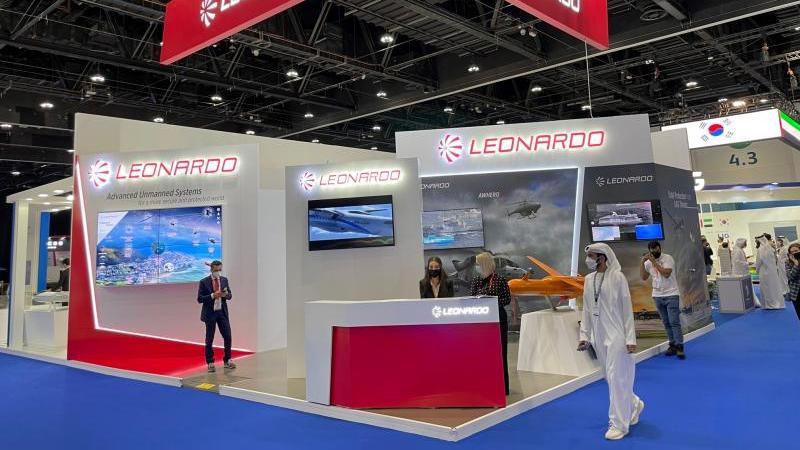 Leonardo stand UMEX 2022