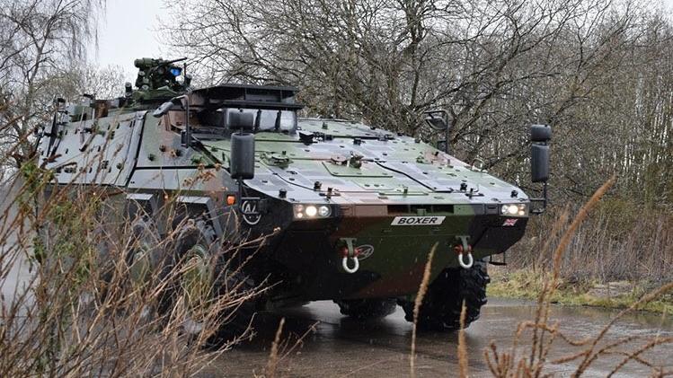 British Army to get another 100 Boxer wheeled armoured vehicles 