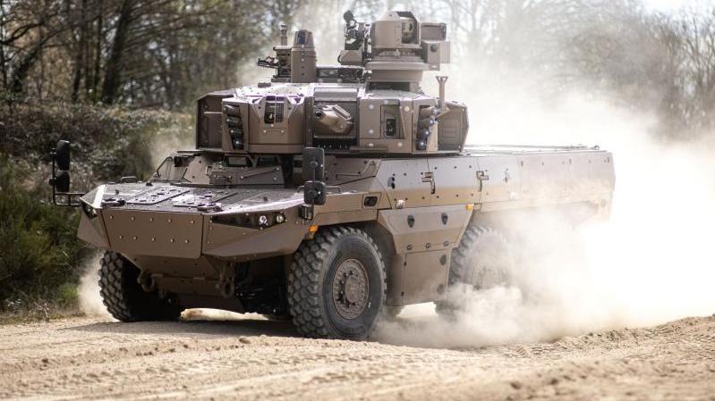 “SCORPION programme: GRIFFON and JAGUAR order under 2019–25 Military Programming Law awarded to EBMR consortium”. Photography : copyright Nexter.