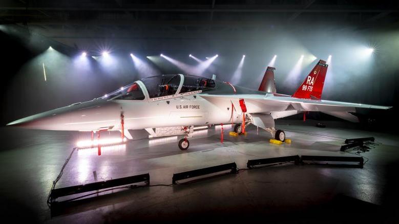 Roll-Out of EMD-phase T-7A Red Hawk Aircraft