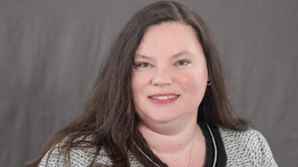 Marcie Purser is a program management specialist at Boeing.  Photo credit: Boeing