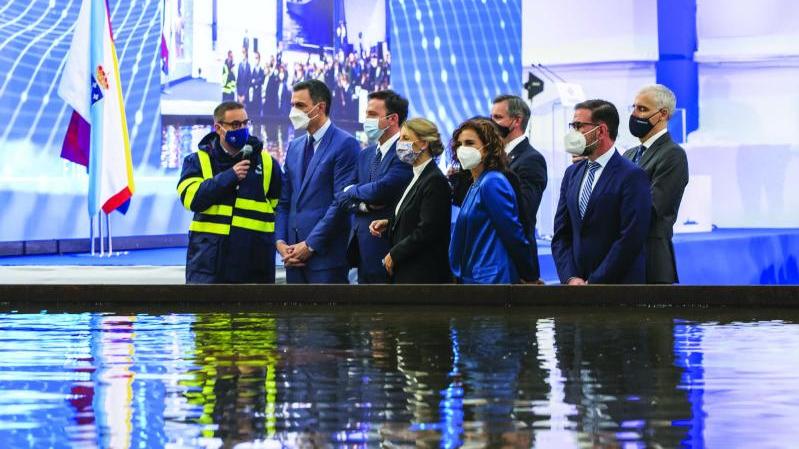 بدأت Navantia عملية بناء الفرقيطة الجديدة من فئة F-110 لصالح البحرية الإسبانية في إطار برنامج يشمل بناء خمس فرقاطات، بقيمة 4320 مليون يورو