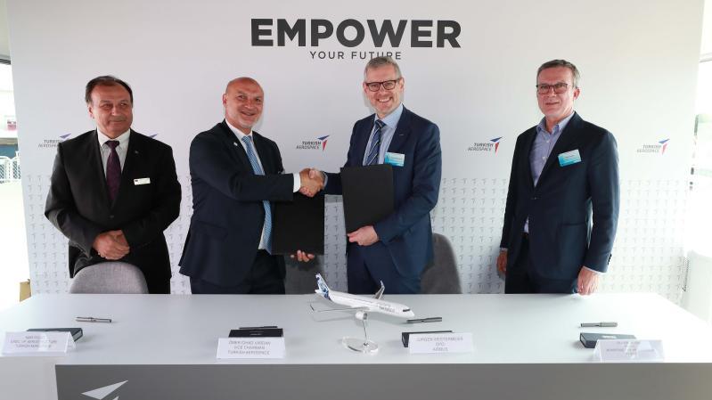 NEW CONTRACTS SIGNED BETWEEN AIRBUS AND TURKISH AEROSPACE 
