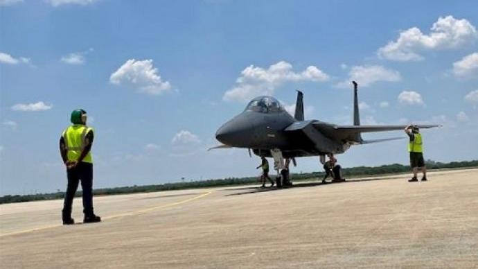 Boeing Integrates Eagle Passive Active Warning and Survivability System onto U.S. Air Force F-15s