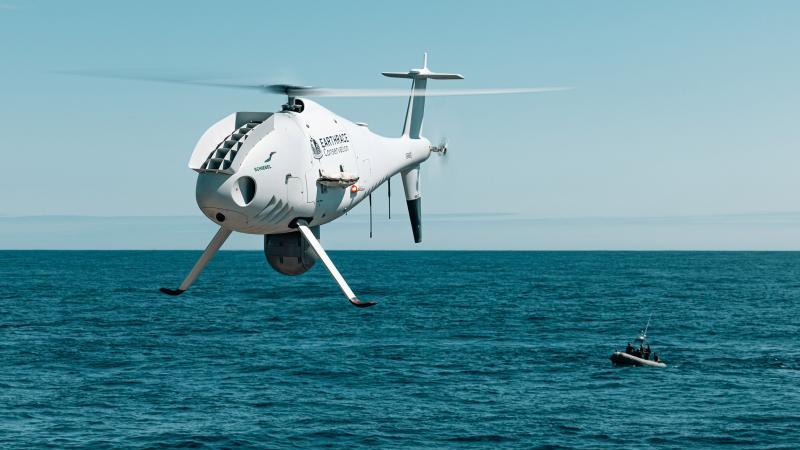 النظام الجوي غير الآهل Camcopter S-100. الصورة:  Schiebel