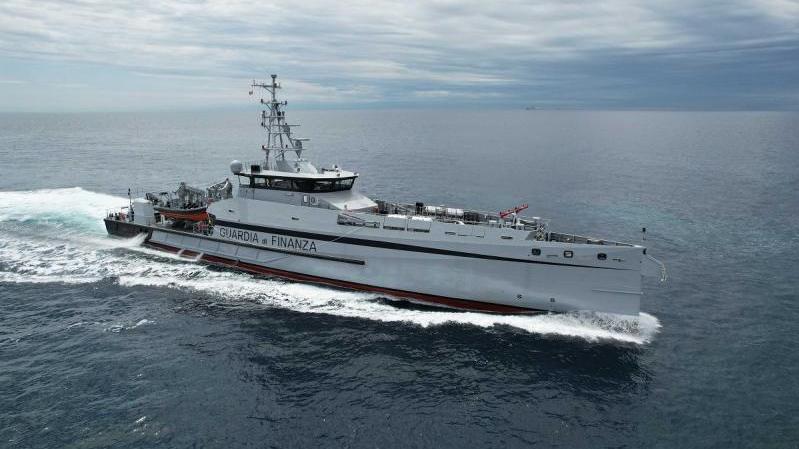 Italy’s Guardia di Finanza takes delivery of a new flagship by Damen Shipyards