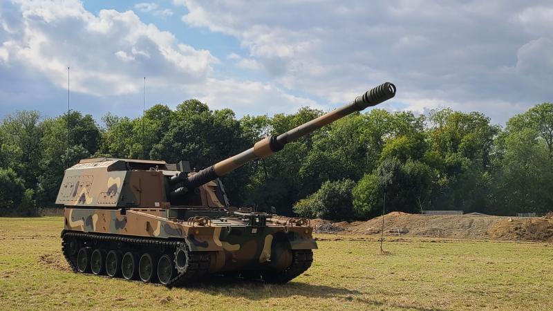 K9A2 SPH in Ampthill Copyright Hanwha Defense