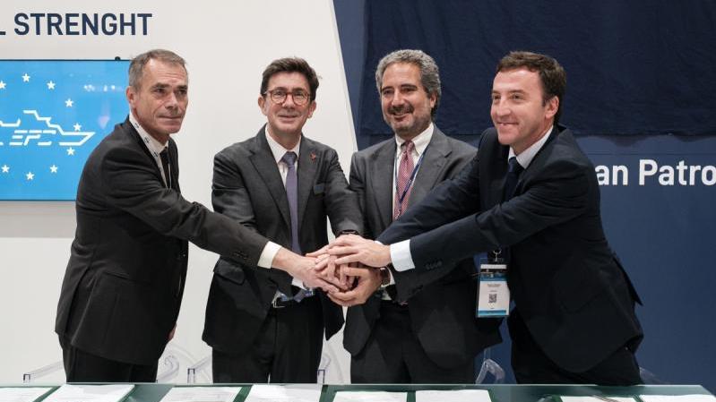 Preliminary Consortium Agreement for the European Modular and Multirole Patrol Corvette signed today at Euronaval