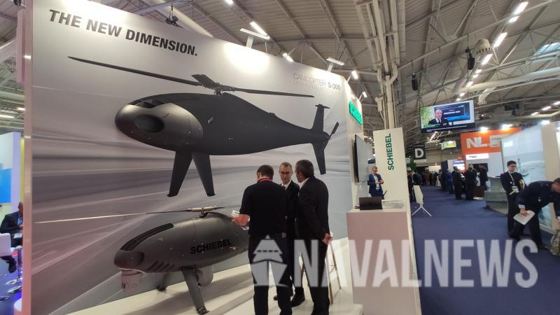 قررت «شيبل» Schiebel سد فجوة في سوق الأنظمة الجوية غير الآهلة UAS مع نظام Camcopter S-300، وهو طراز أكبر من Camcopter S-100