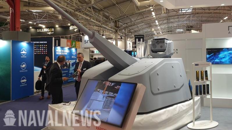 عرضت شركتا Nexter و Thales نظام الدفاع الجوي التوي RAPIDFire CIWS