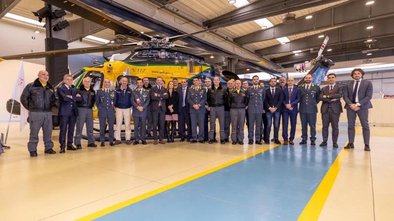 Leonardo: Guardia di Finanza’s first newly-configured AW169M delivered
