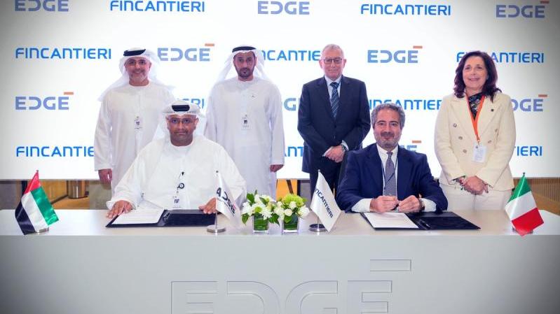 EDGE and Fincantieri Sign an Industrial Cooperation Agreement at IDEX 2023 
