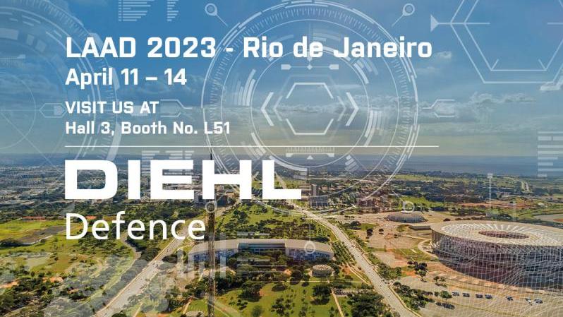 Diehl Defence to exhibit at LAAD Defence & Security 2023 taking place in Brazil