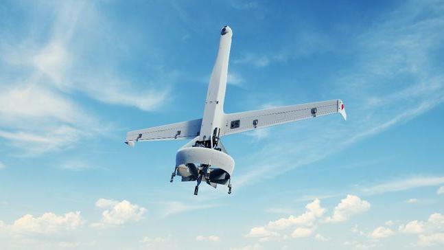 Northrop Grumman has been chosen by the U.S. Army to participate in Increment 2 of the Future Tactical Unmanned Aircraft System (FTUAS) program. With teammate Shield AI, Northrop Grumman is developing an enhanced-capability version of the innovative V-BAT aircraft, shown in this rendering, to replace the Army’s long-serving RQ-7B Shadow tactical UAS. (Photo Credit: Northrop Grumman and Shield AI)