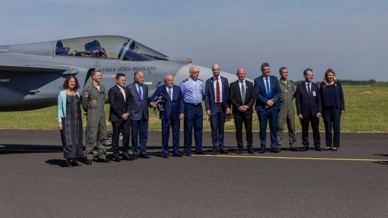 Gripen E production line inaugurated in Brazil