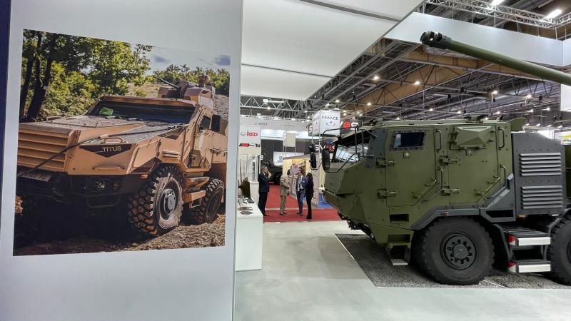 CAESAR 8x8, TITUS: Nexter exhibits its solutions at IDET 2023 to strengthen its partnership with the Czech Army and local industries