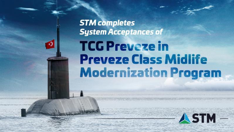 STM Preveze Class Submarine Modernization