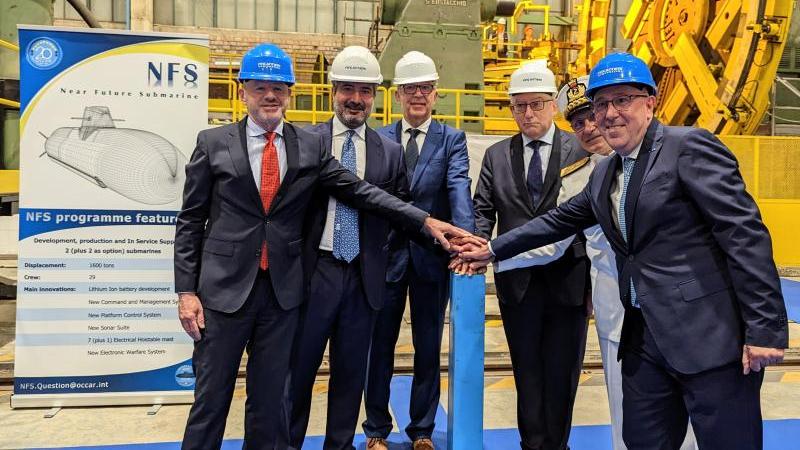 PRODUCTION ACTIVITIES ON THE SECOND ITALIAN NAVY’S NFS SUBMARINE START