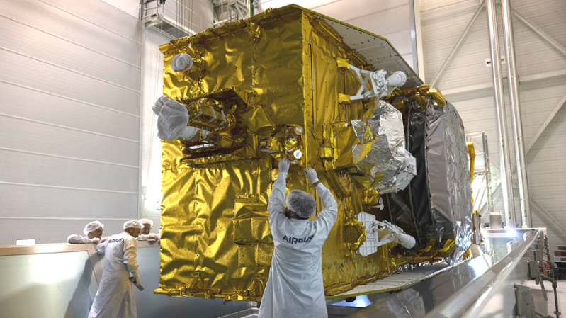 The Airbus built Badr-8 satellite for Arabsat has been successfully launched – © Airbus