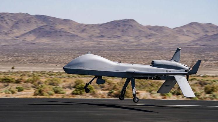  GA-ASI تنفذ أول رحلة جوية بمحرك الوقود الثقيل الجديد لِـ GRAY EAGLE ER