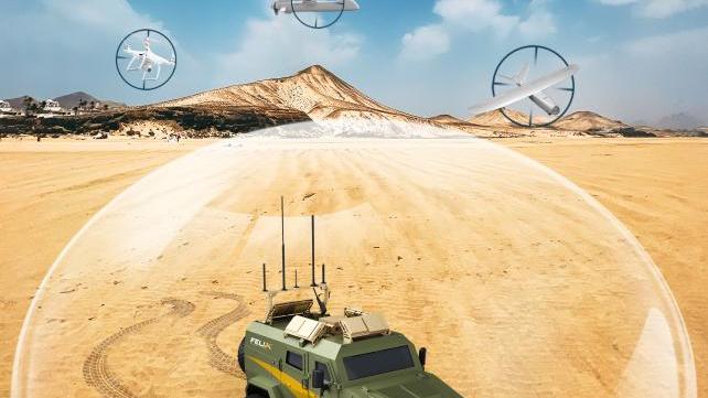 "FELIX" to Provide Effective Protection Against Kamikaze UAV and Drone Threats Even on the Move, Introduced for the First Time at IDEF 2023  