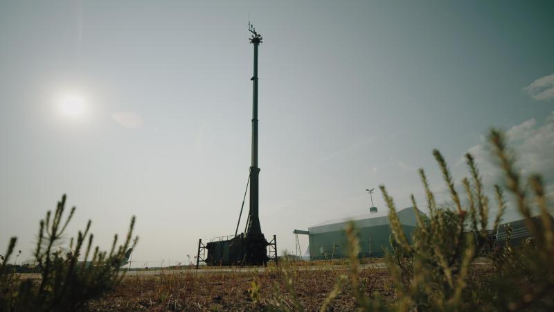 r-TWR Deployable Mast Shelter