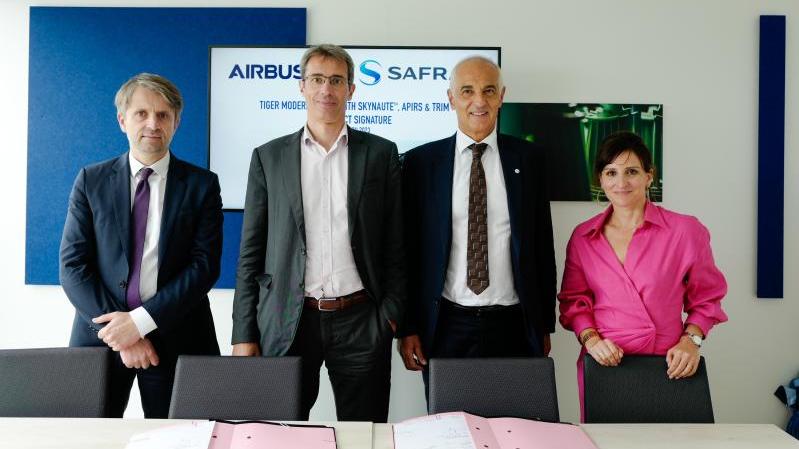 Safran to supply SkyNaute navigation system, APIRS attitude and heading reference system and trim actuators for modernized Tiger helicopters