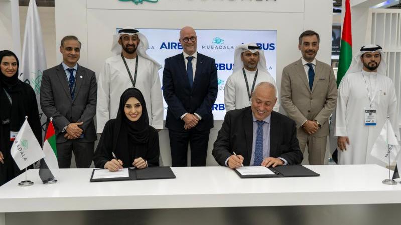 Airbus and Mubadala sign agreement to mentor a new generation of Emirati aerospace engineers