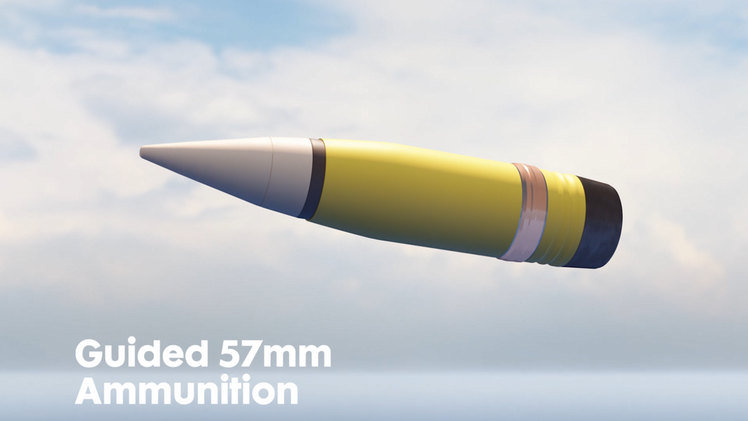 Northrop Grumman’s guided 57mm munition development will leverage the company’s expertise in guided projectile development. (Credit: Northrop Grumman)