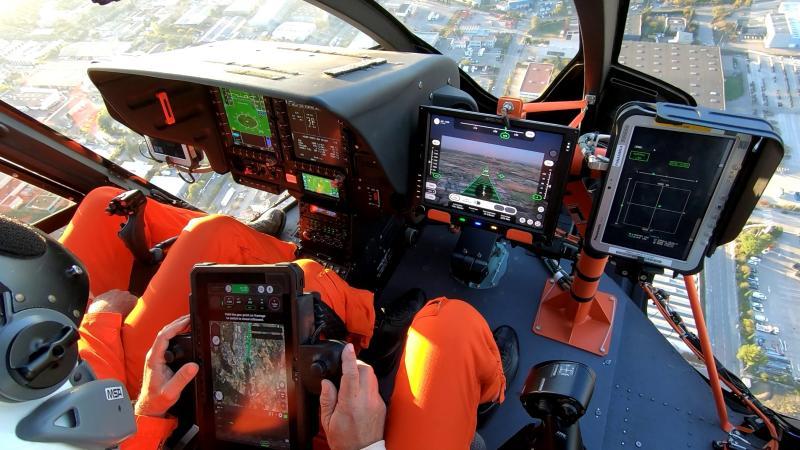 Airbus flies a fully automated helicopter with touchscreen tablet and aim to simplify mission preparation and management