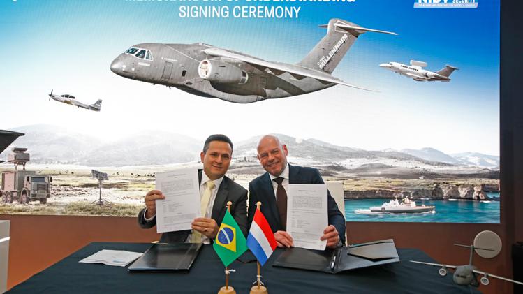 Strategic relationship developed between Embraer and the Netherlands
