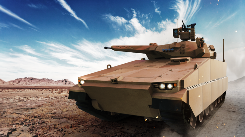 تم اختيار فريق Oshkosh – Hanwha لتطوير برنامج «عربات القتال الآهلة اختيارياً» OMFV في العام 2018، لتحل مكان «عربة المشاة القتالية» M2 BRADLEY