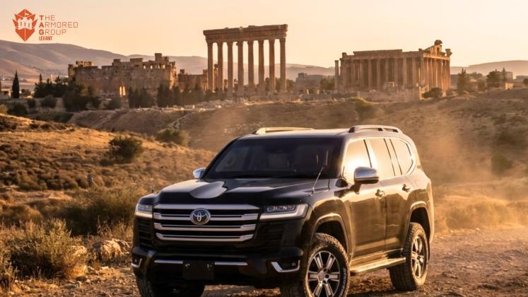The first Armored Toyota Land Cruiser 300 VR7 built in Lebanon