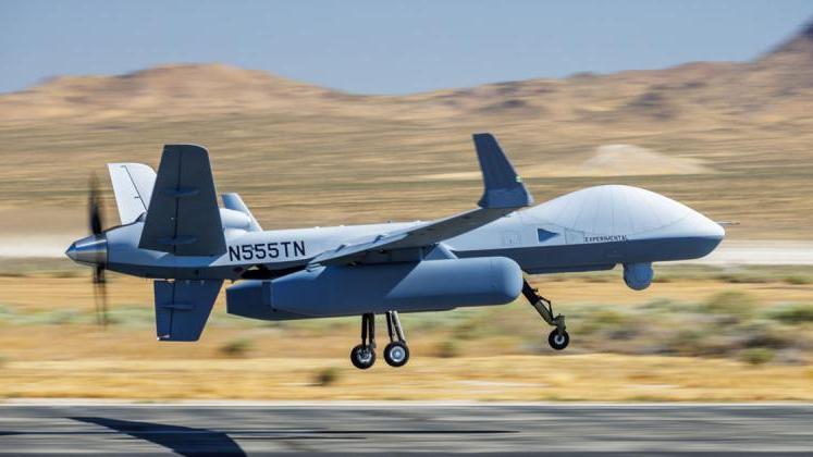 شركة GA-ASI تستكمل الرحلة الجوية الأولى للمسيرة MQ-9B مجهزة بحاضن إنذار مبكر محمول جواً