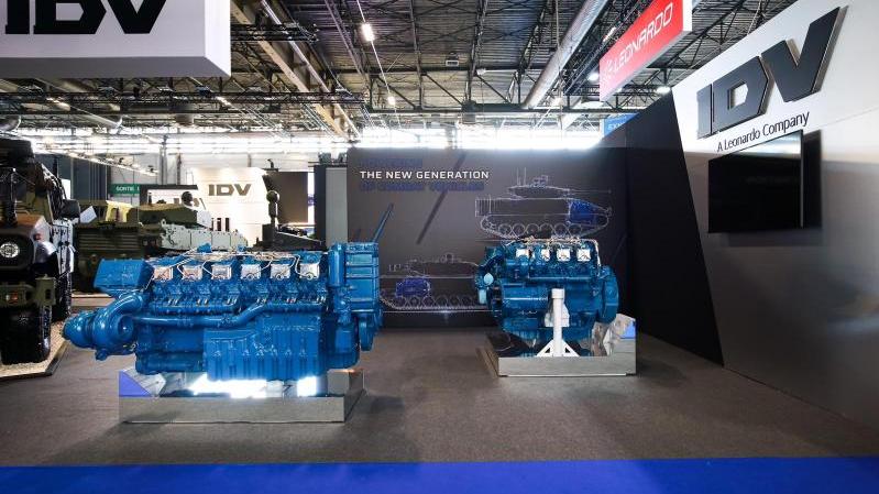 IDV showcases Next-Generation Combat Vehicle Engines at Eurosatory 2026