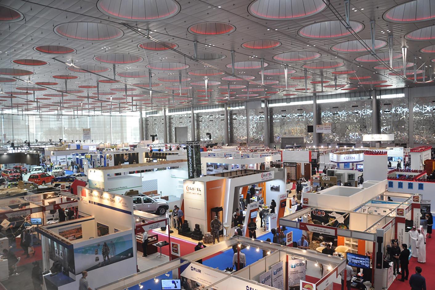 منظر عام لمعرض «ميليبول قطر 2016» 2016 Milipol Qatar