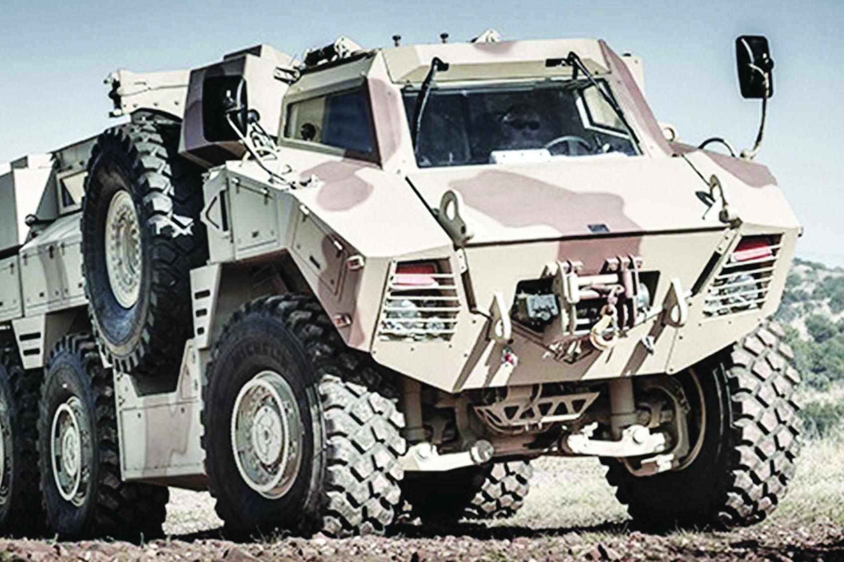 العربة المحمية المتعددة الأدوار JAIS 6x6. الصورة: NIMR Automotive
