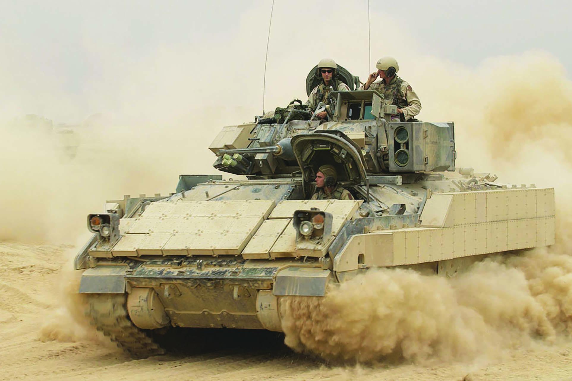 ستنضم إلى أسطول العربات المدرعة السعودي 213 عربة قتال مدرعة جديدة طراز  Bradley. الصورة: BAE Systems
