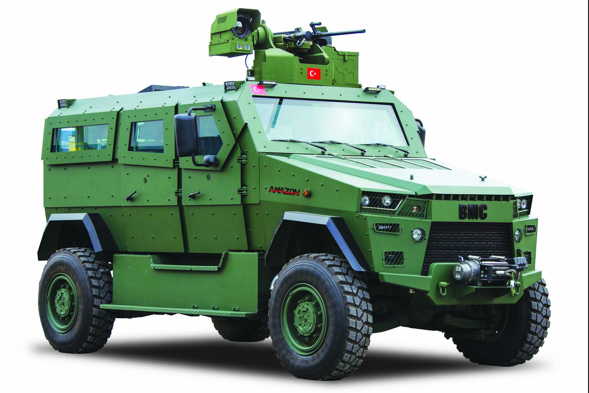 ضمنت شركة BMC عقداً جديداً من قطر لبيعها 1,500 عربة مدرّعة مدولبة رباعية الدفع AMAZON 4x4 على أن تُستكمَل عمليات التسليم بمهلة عامَين