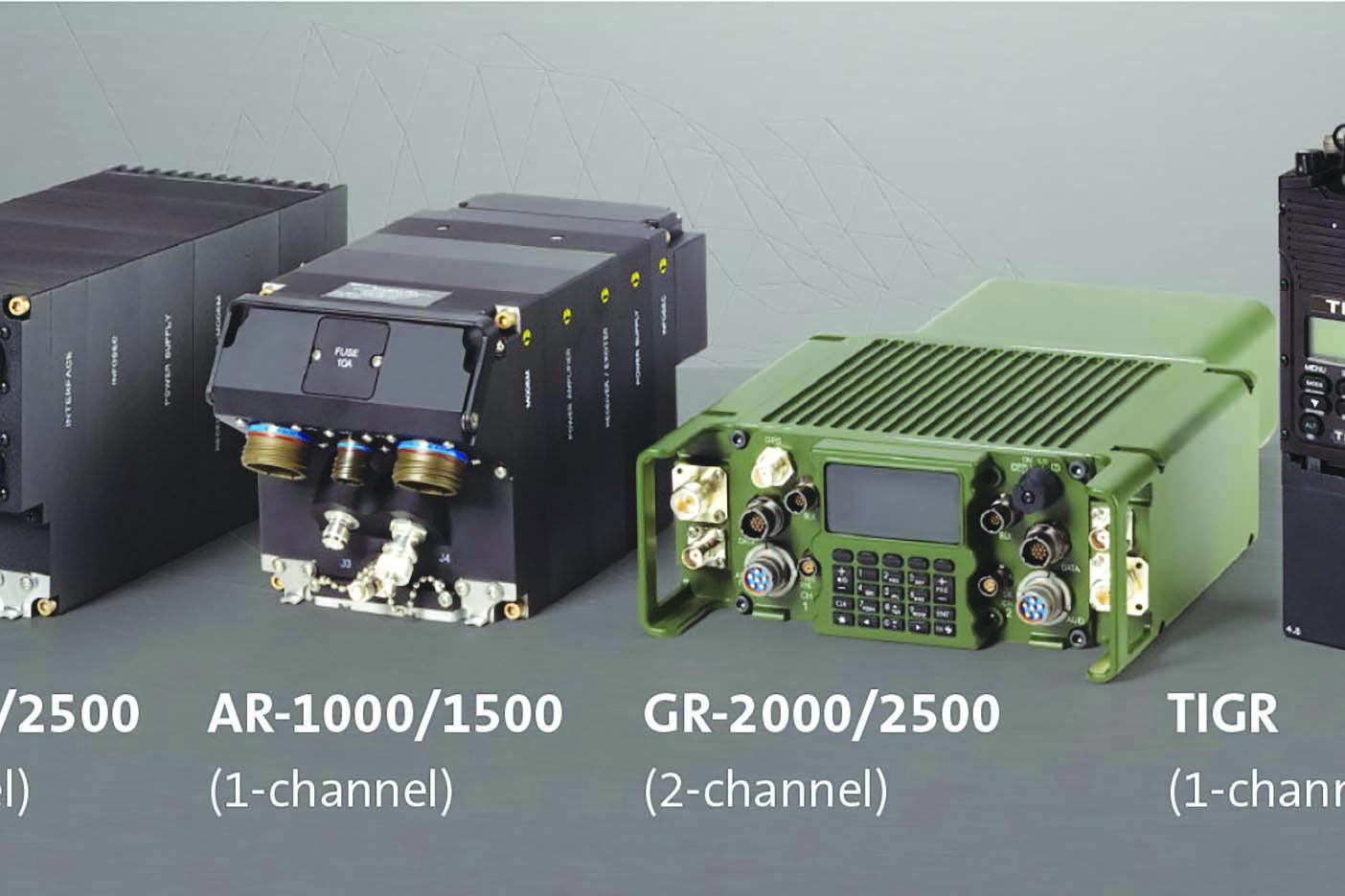 عائلة راديو TruNet صنع Rockwell Collins