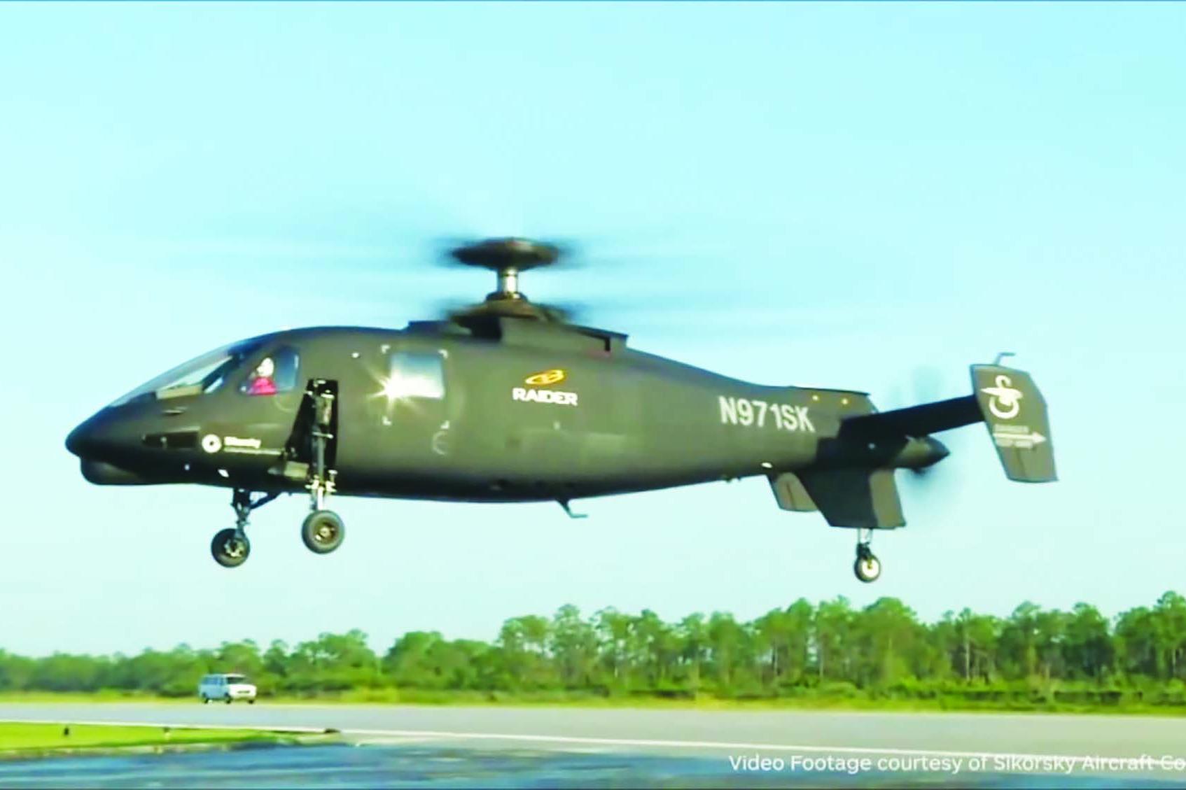 -	تمّت هندسة S-97 Raider مع الأخذ في الاعتبار الإنتاج بالطاقة الكاملة وهي تُستخدَم لتقديم عمليات ربّما تُعتَمد لتصنيع منصّة SB>1 Defiant. الصورة: Sikorsky