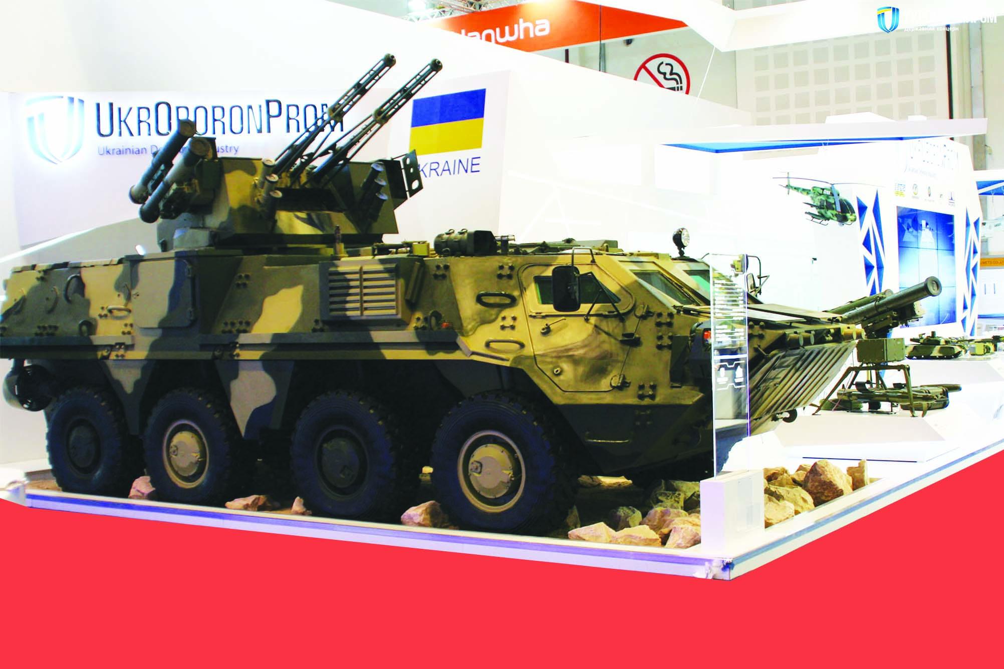 في العام 2016 صُنِّعت عربة BTR-4 بالفعل بنسبة %85 من القطع والمكونات الأوكرانية و %15 من الأجنبية