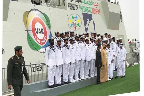 صاحب السمو الشيخ محمد بن راشد يدشّن فرقيطة الصواريخ بينونة فئة «الهيلي»