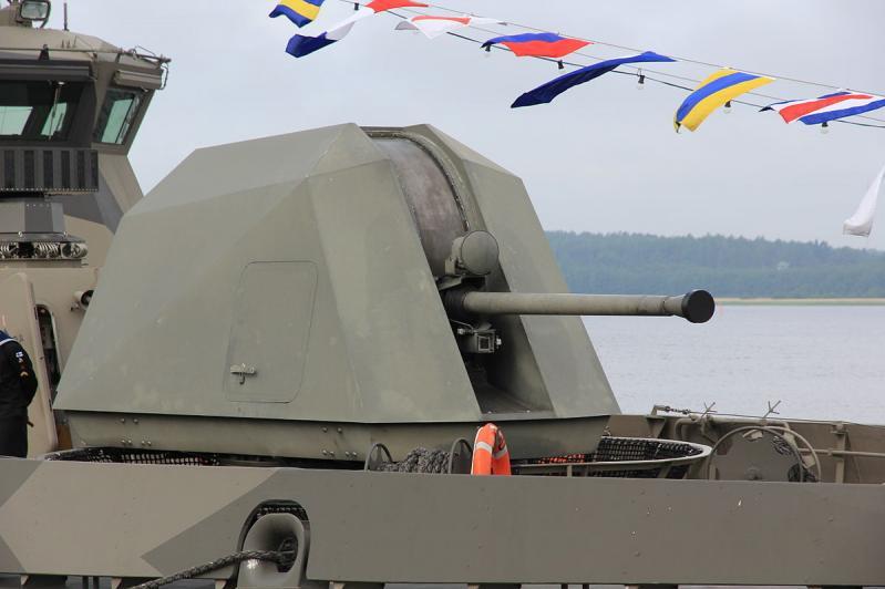 المدفع البحري Bofors Mark3/M110 عيار 57 ملم من شركة BAE Systems