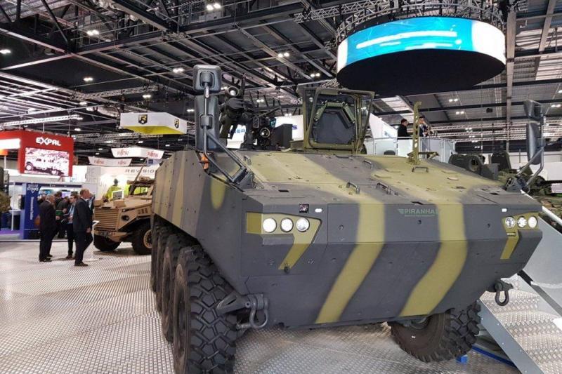 عربة القتال المدرعة Piranha 5. الصورة: GDLS-UK