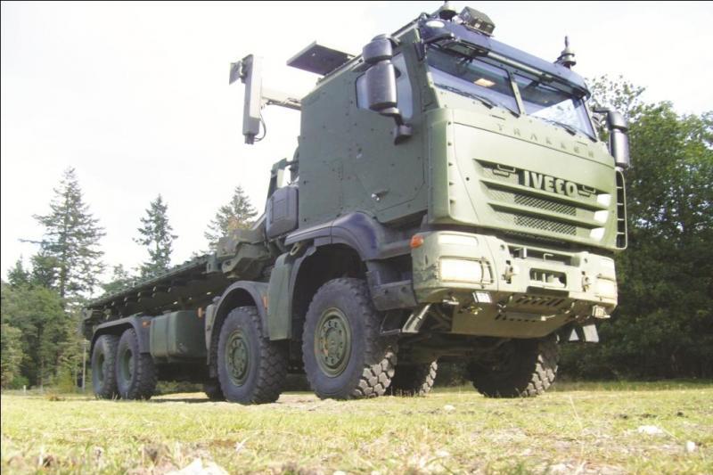شاحنة Trakker الثمانية الدفع صنع شركة IVECO الإيطالية